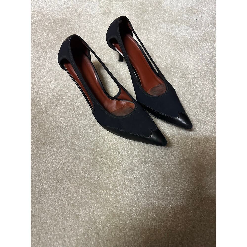 Donald J Pliner Heels Size 10 in Black - Picture 9 of 9